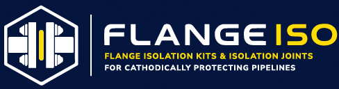 Flange ISO logo for flange isolation and corrosion protection solutions Flange ISO homepage hero showcasing pipeline corrosion prevention technology. Industrial piping system protected with flange isolation technology.
